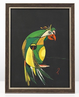 Интерьерная картина "Птица дивная 1" в интернет-магазине Своими Руками
