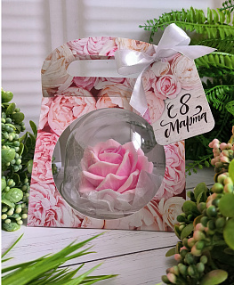 Сувенирное мыло  "Роза в сумочке" в интернет-магазине Своими Руками